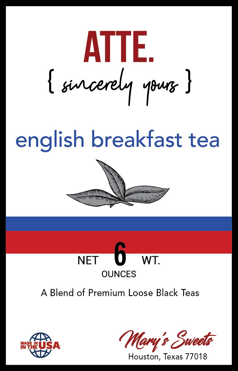 Mary's Sweets English Breakfast Tea